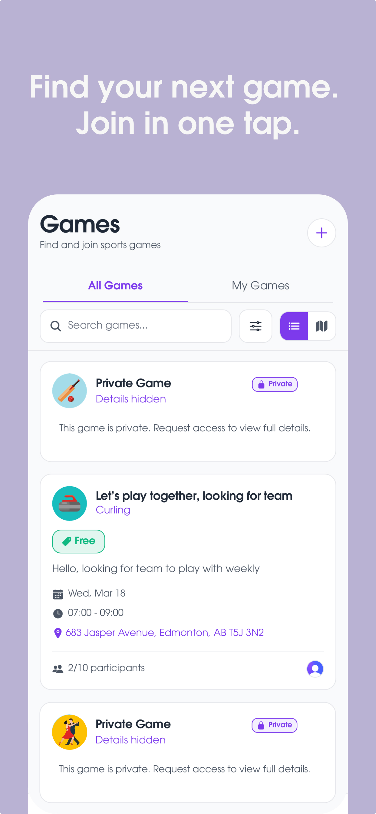App Screen