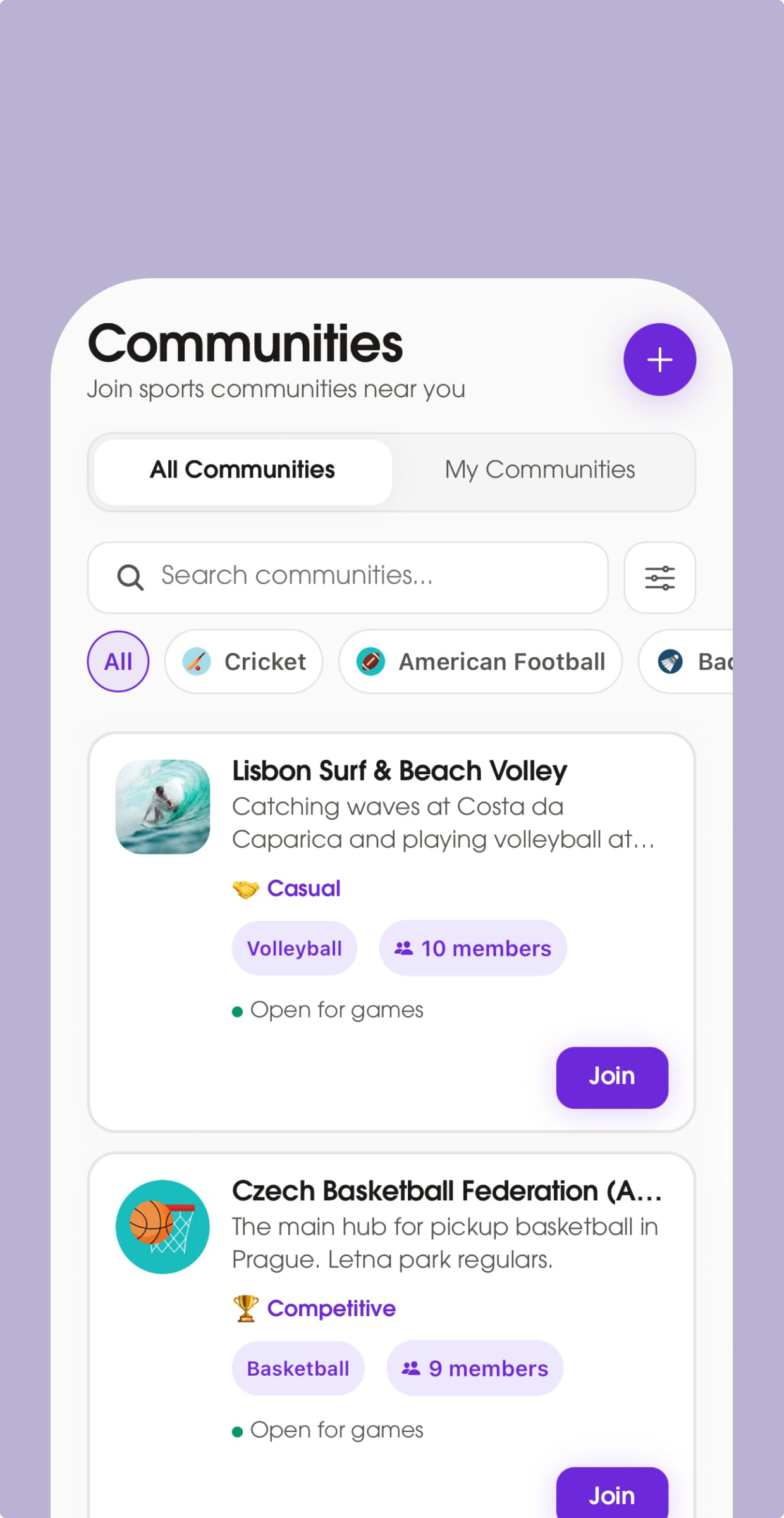 Communities