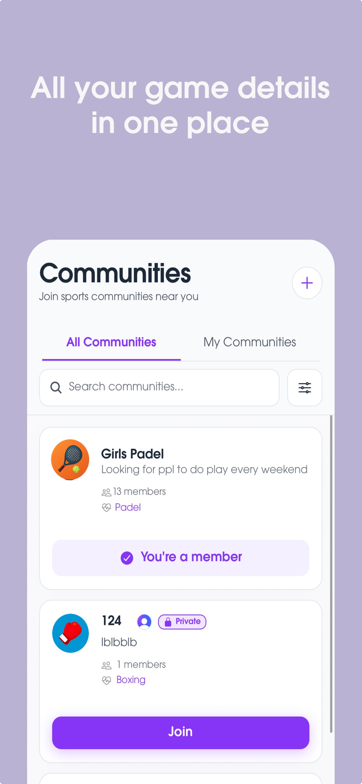 Padel Lovers community in Toronto